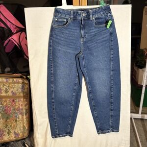 Talbots Jeans Ankle Womens Size 0 Mid Rise Denim Dark Wash